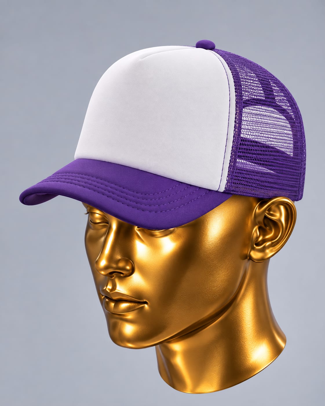 PURPLE/WHITE