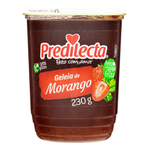 Geleia de Pêssego - Predilecta - Vidro - 230g