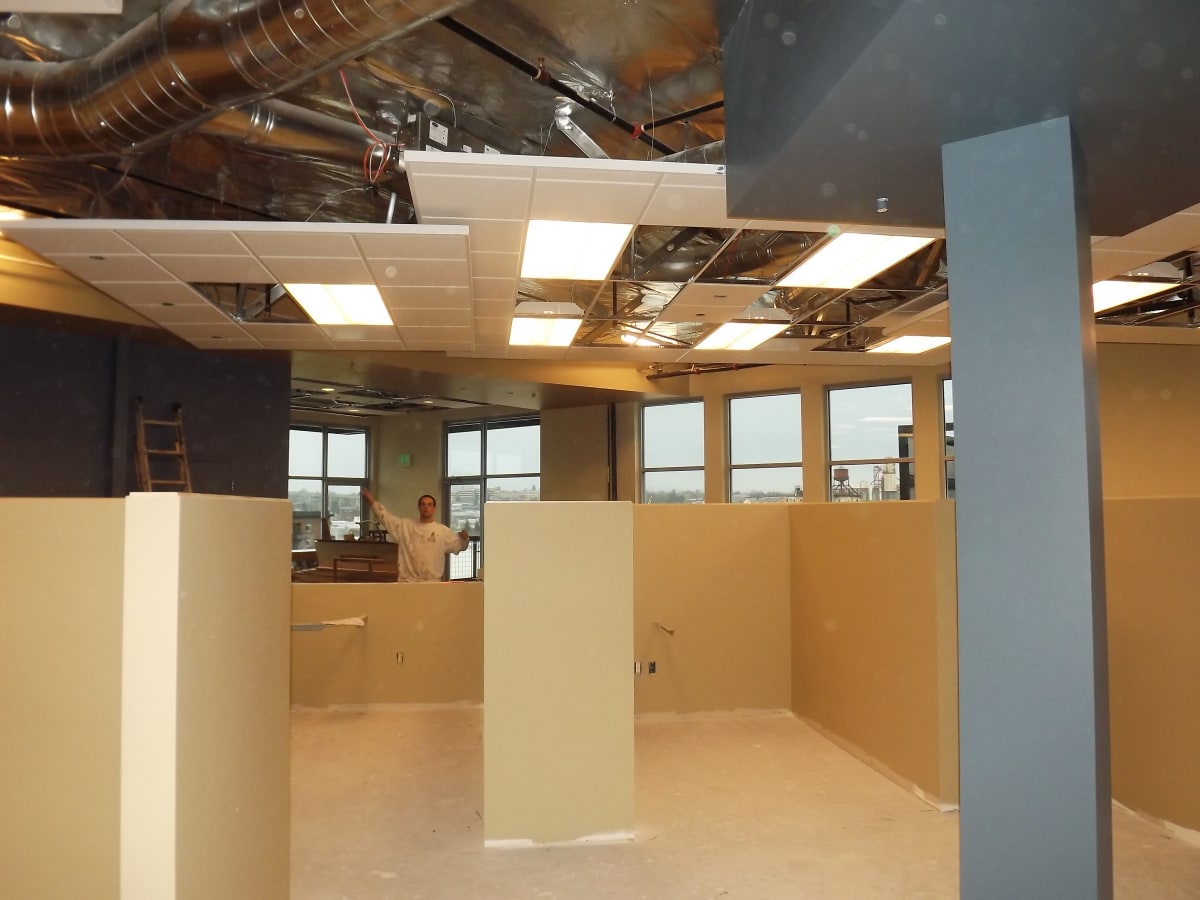 AIR 1 Science Building Interior Commercial Repaint Downtown PDX Gallery Image