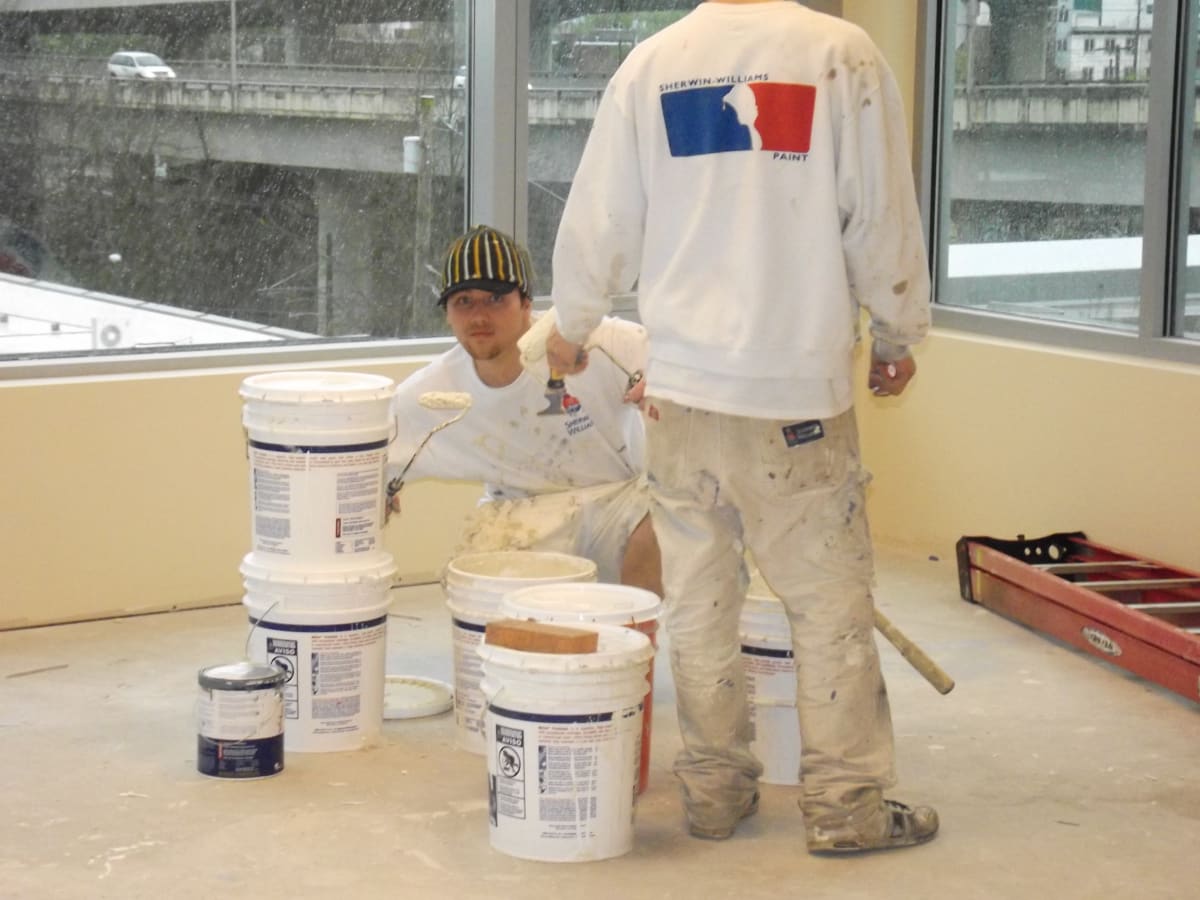 AIR 1 Science Building Interior Commercial Repaint Downtown PDX Gallery Image