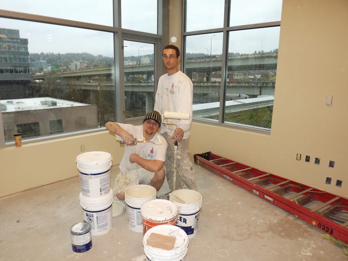 AIR 1 Science Building Interior Commercial Repaint Downtown PDX Gallery Image