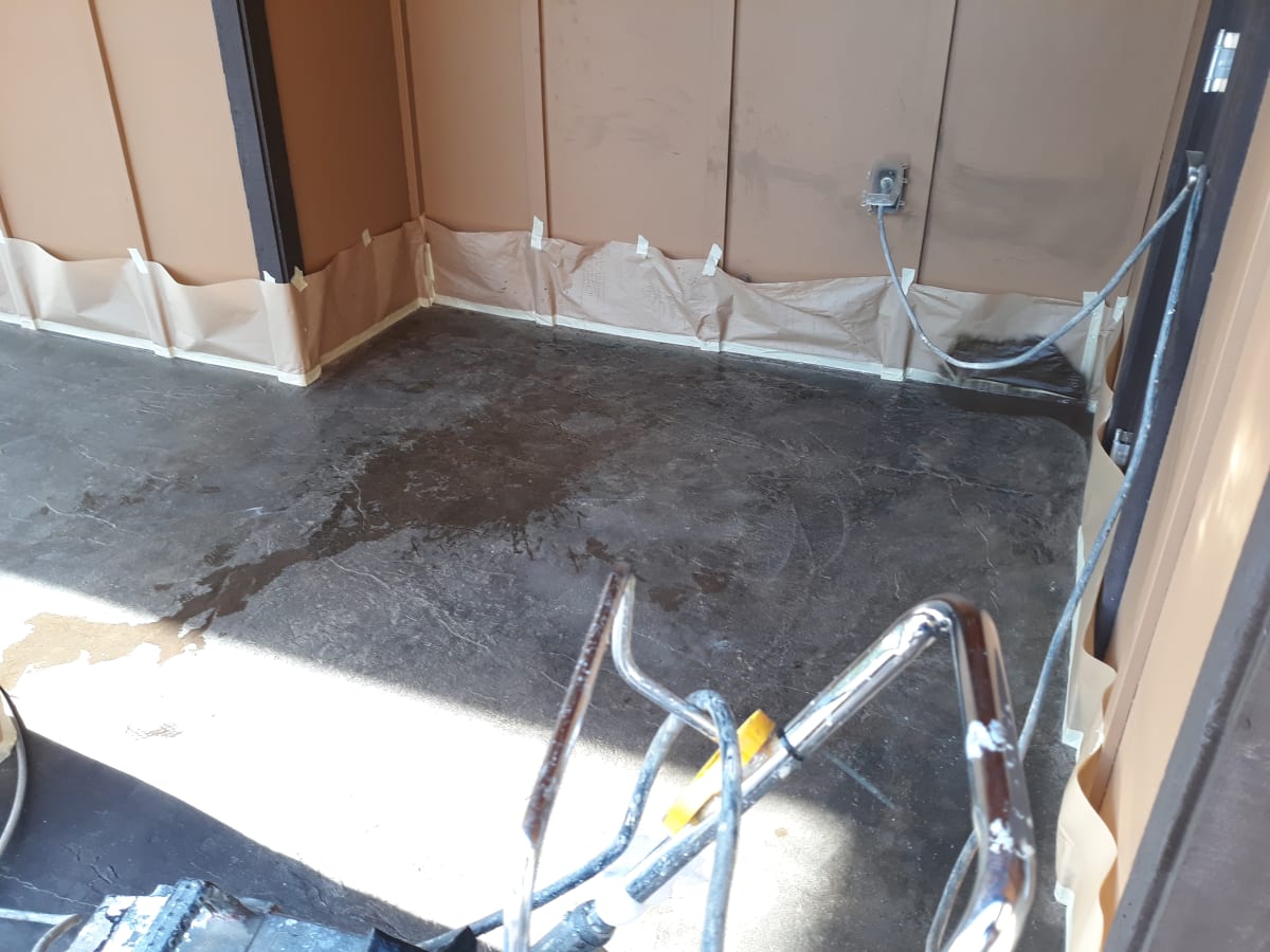 Aloha, OR Concrete Staining Project Gallery Image