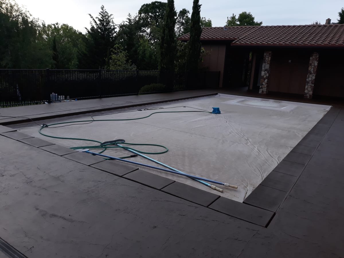 Aloha, OR Concrete Staining Project Gallery Image