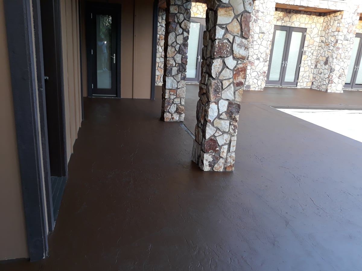 Aloha, OR Concrete Staining Project Gallery Image