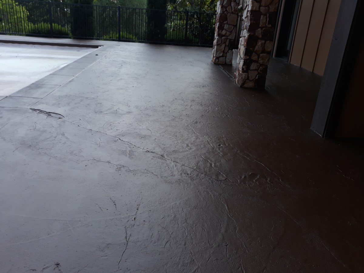 Aloha, OR Concrete Staining Project Gallery Image