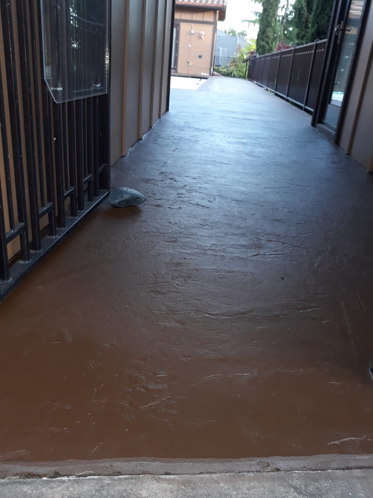 Aloha, OR Concrete Staining Project Gallery Image