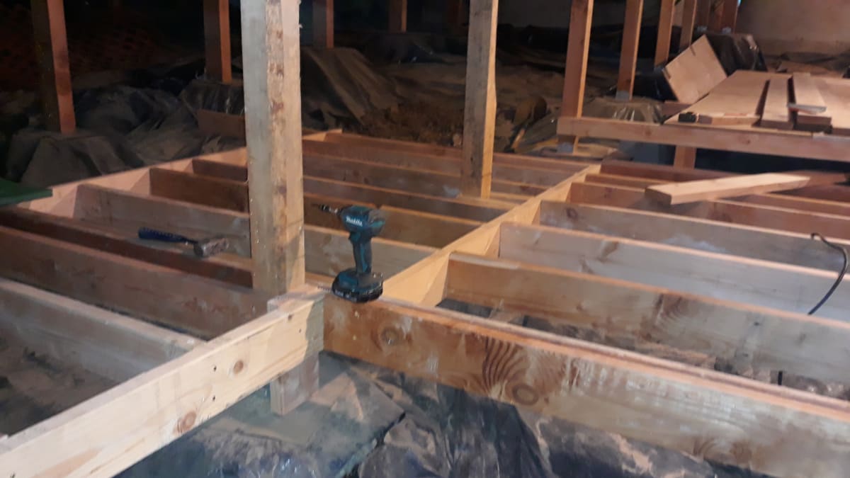 Aloha, OR Interior Basement Storage Framing & Sheeting Project Gallery Image