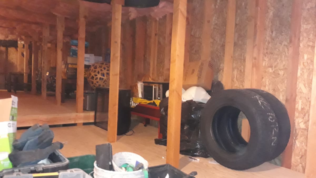 Aloha, OR Interior Basement Storage Framing & Sheeting Project Gallery Image