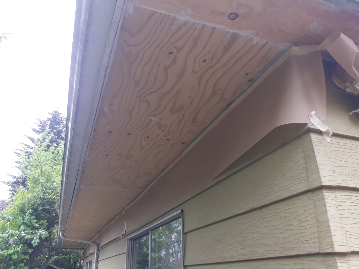 Beaverton Exterior Soffit Demo & Install & Repaint Gallery Image