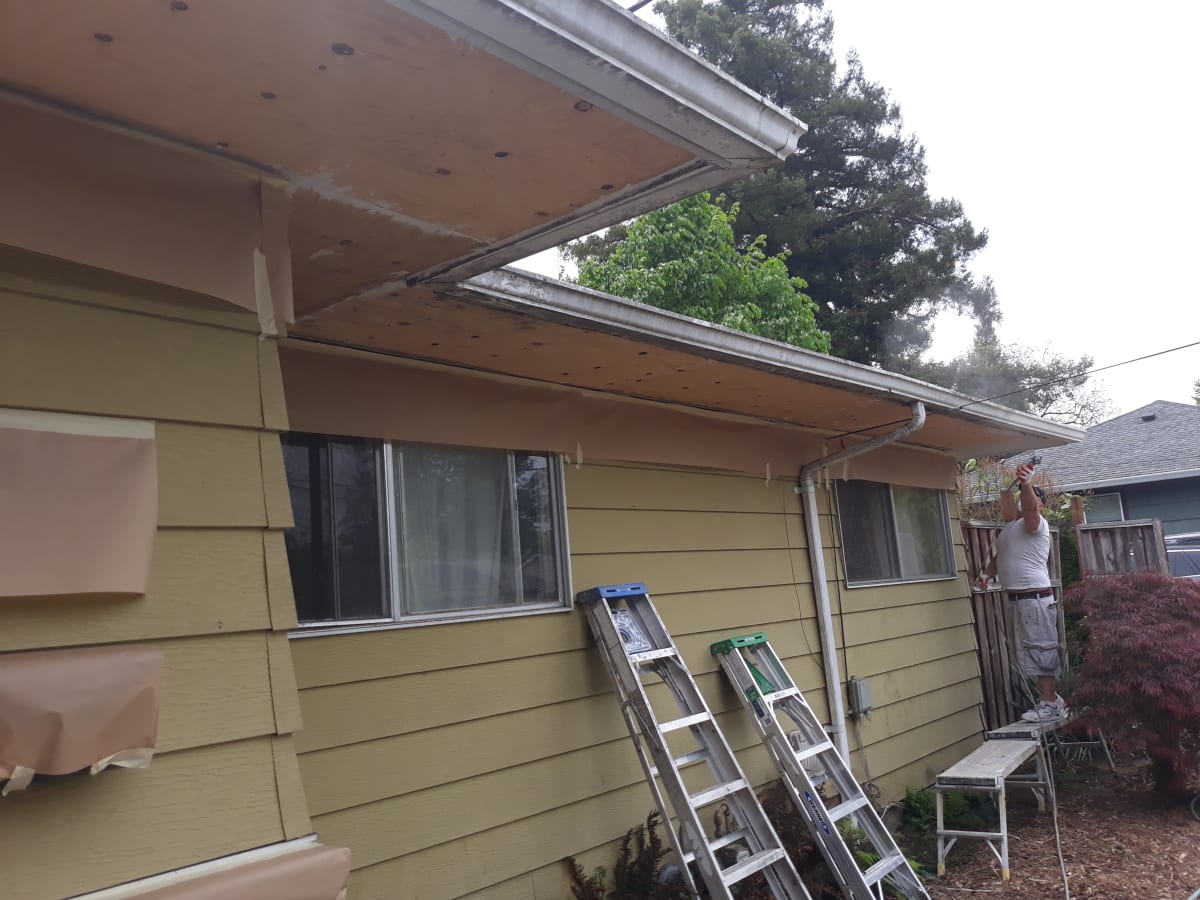 Beaverton Exterior Soffit Demo & Install & Repaint Gallery Image