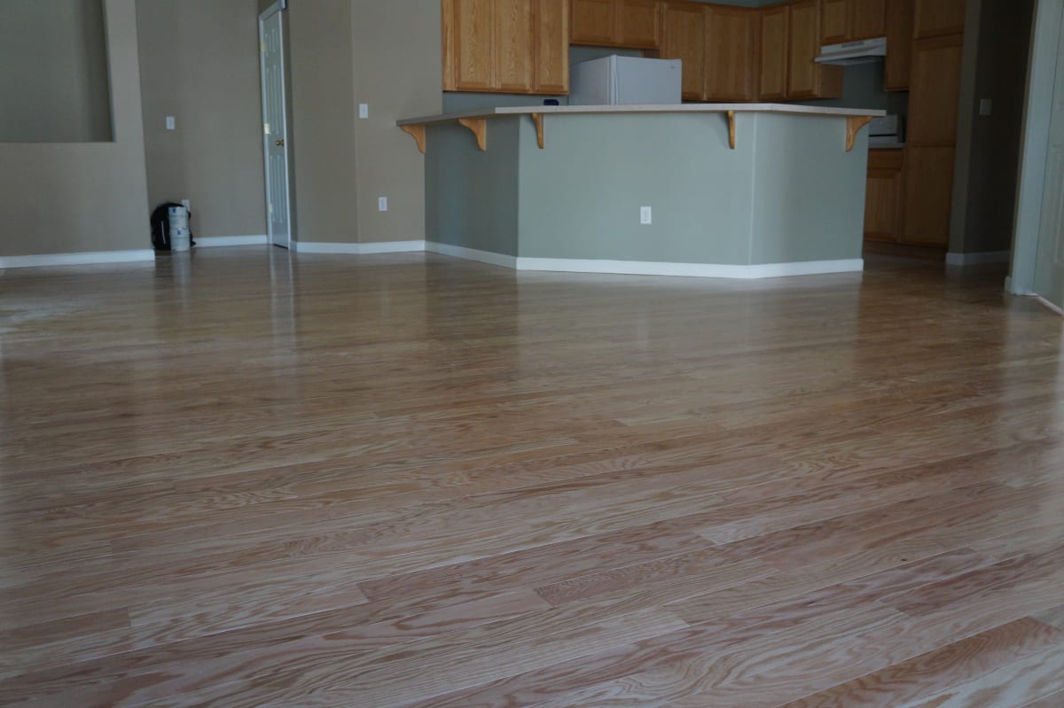 Beaverton Flooring & Stair Treads Install & Trim Install & top coat & Interior Repaint Gallery Image