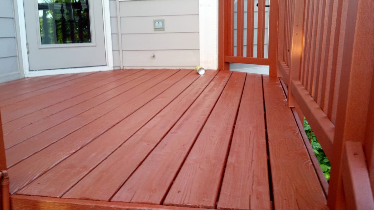Exterior Deck Repaint Lake Oswego Gallery Image