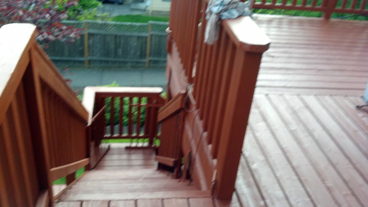 Exterior Deck Repaint Lake Oswego Gallery Image
