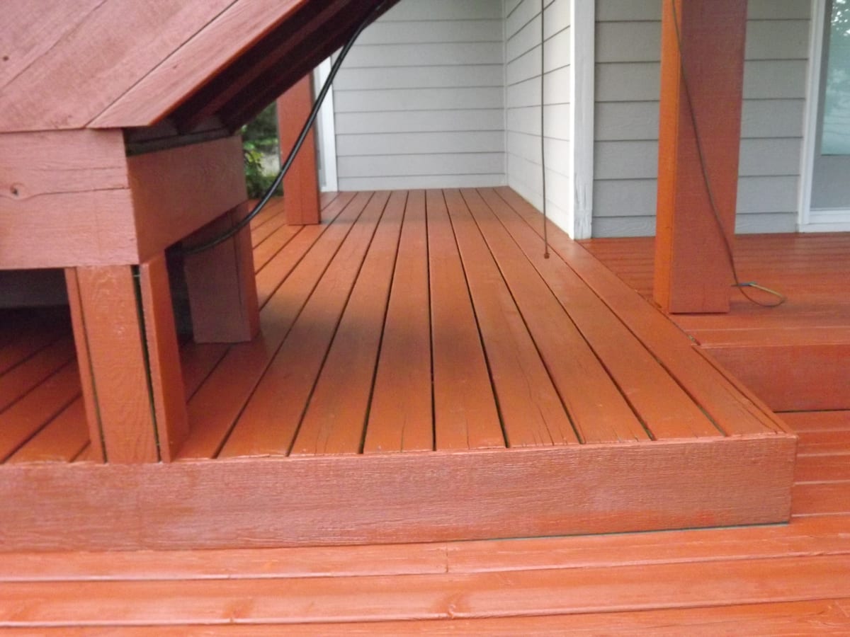 Exterior Deck Repaint Lake Oswego Gallery Image