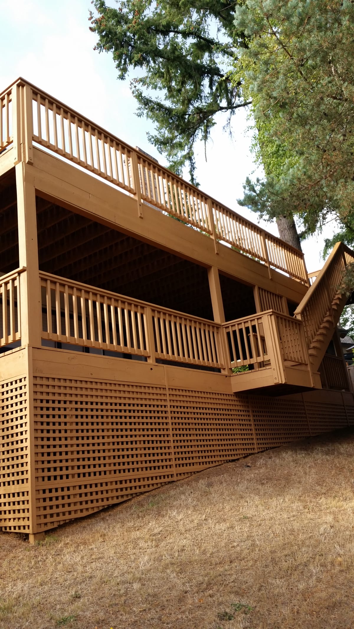 Lake Oswego Exterior Deck Repaint Gallery Image