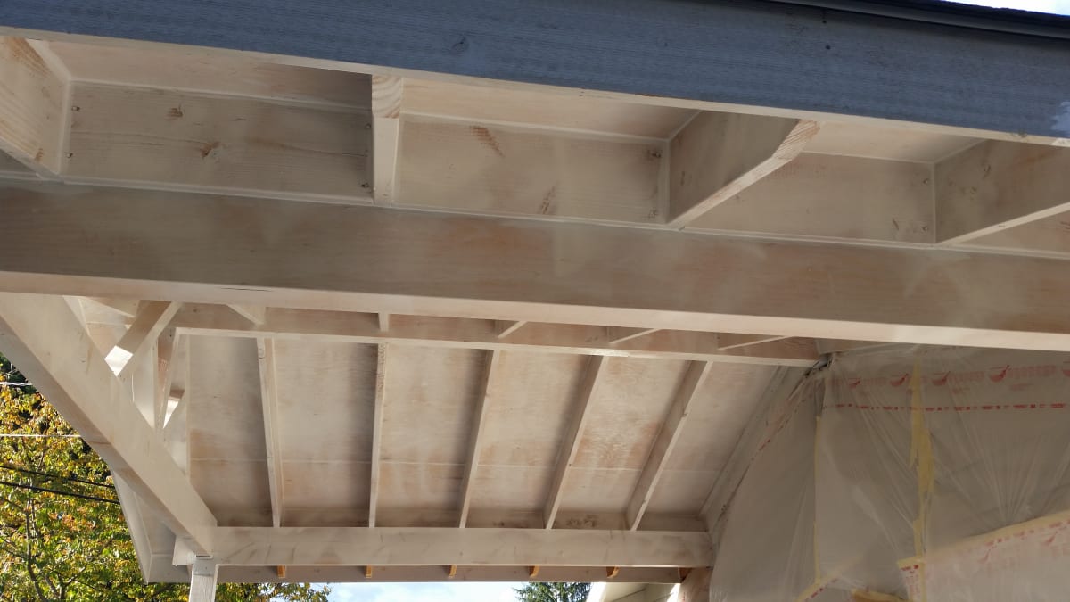 Porch Overhang Exterior Repaint Gallery Image