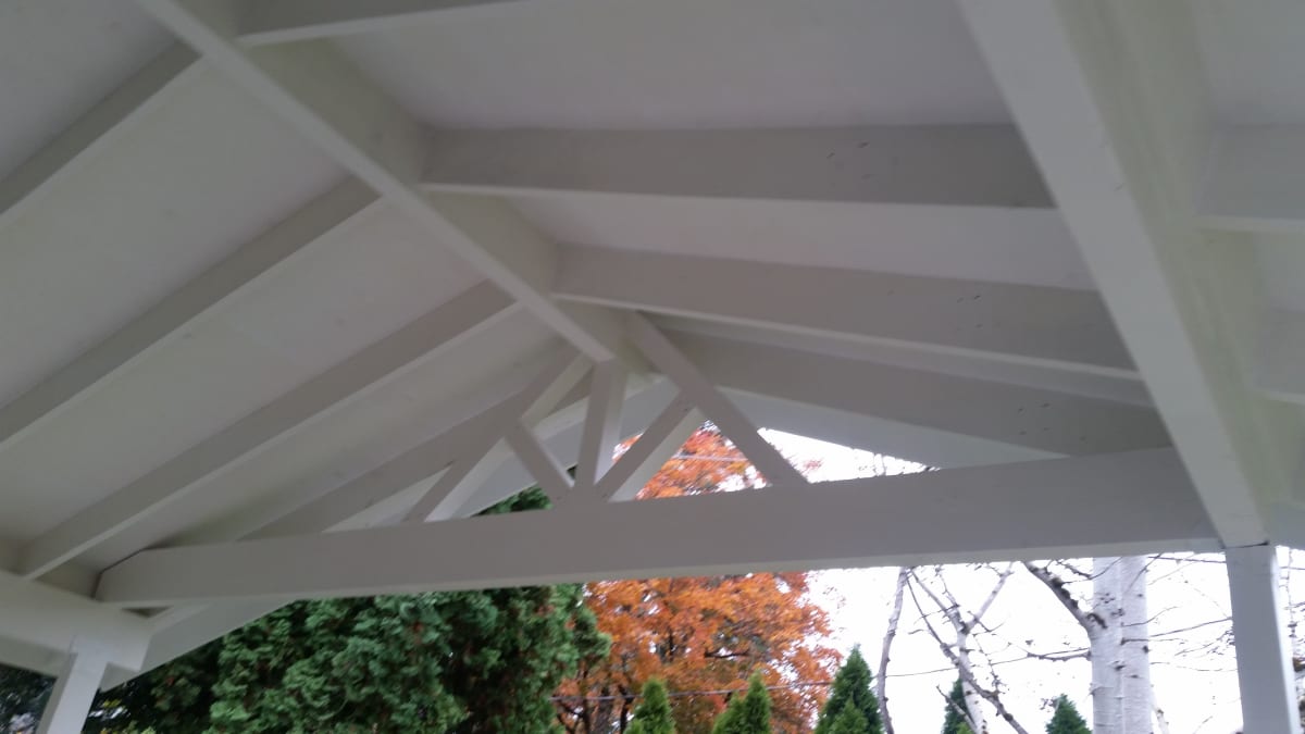 Porch Overhang Exterior Repaint Gallery Image
