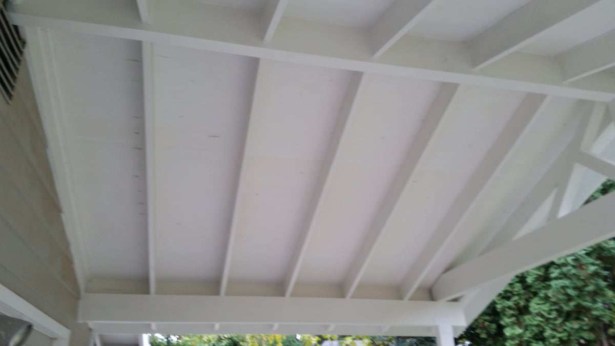 Porch Overhang Exterior Repaint Gallery Image