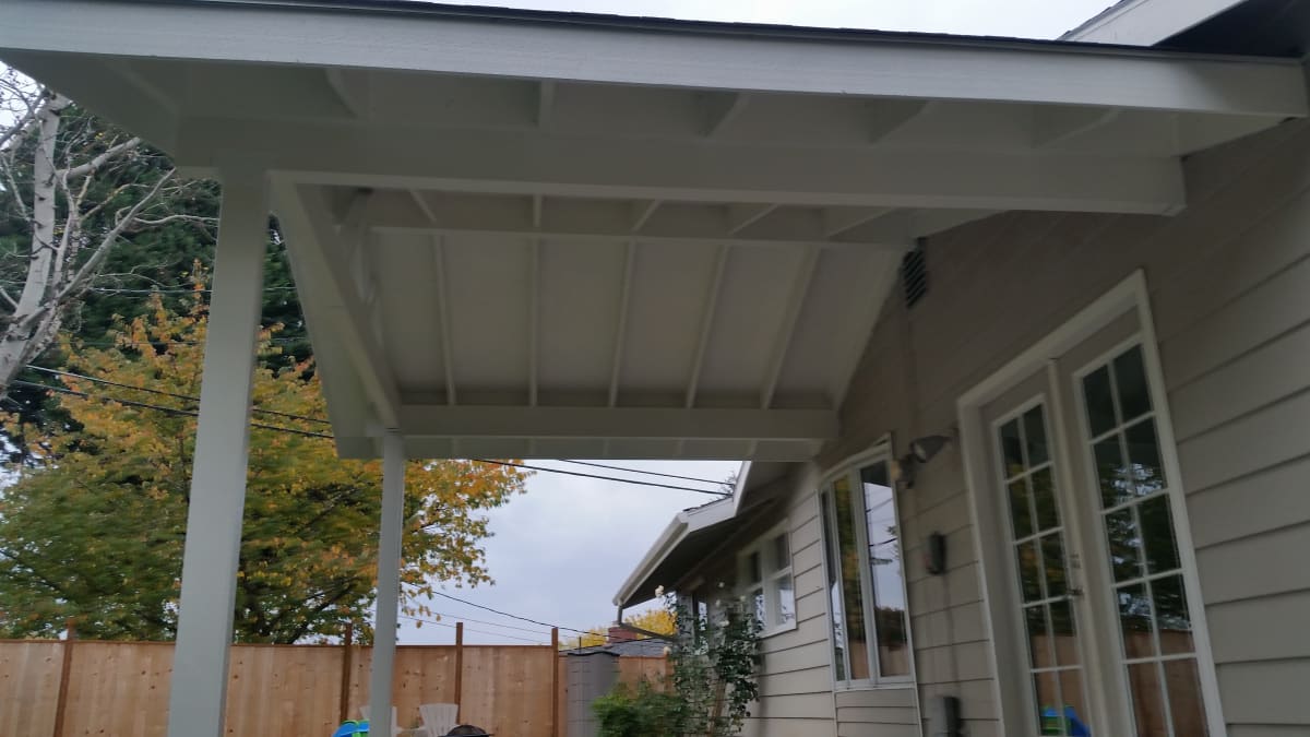 Porch Overhang Exterior Repaint Gallery Image