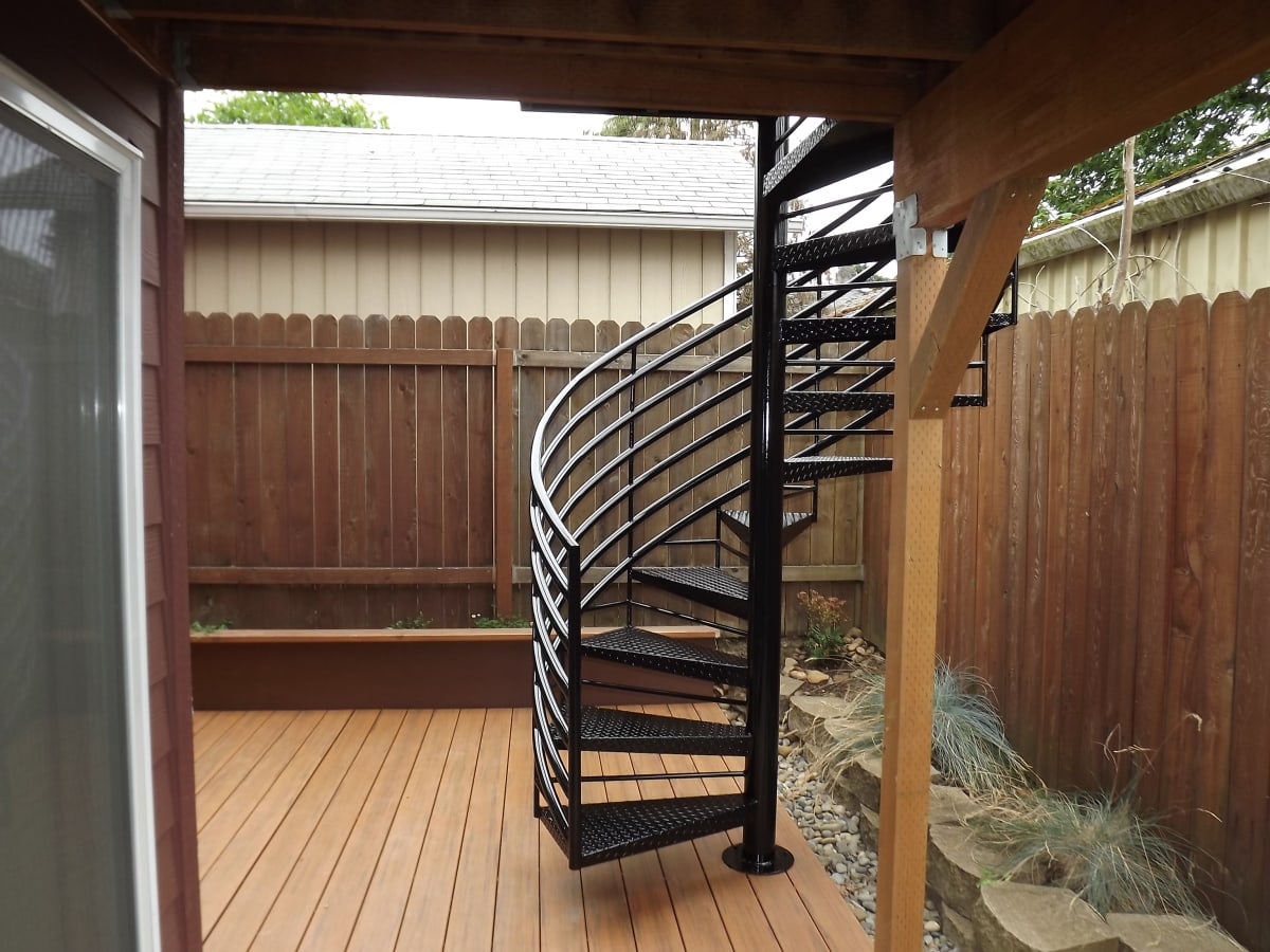 SE PDX Spiral Staircase Project Gallery Image