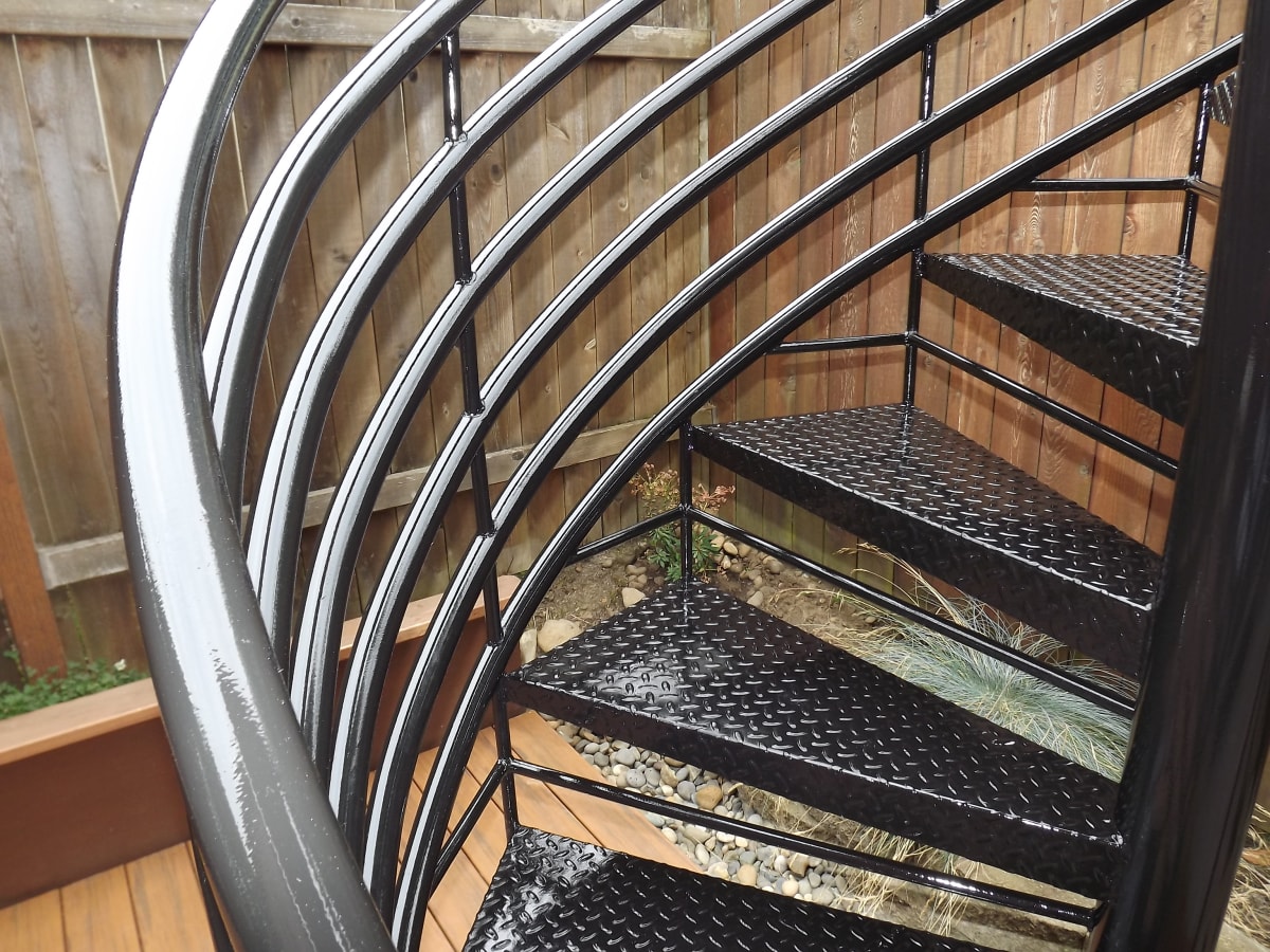 SE PDX Spiral Staircase Project Gallery Image