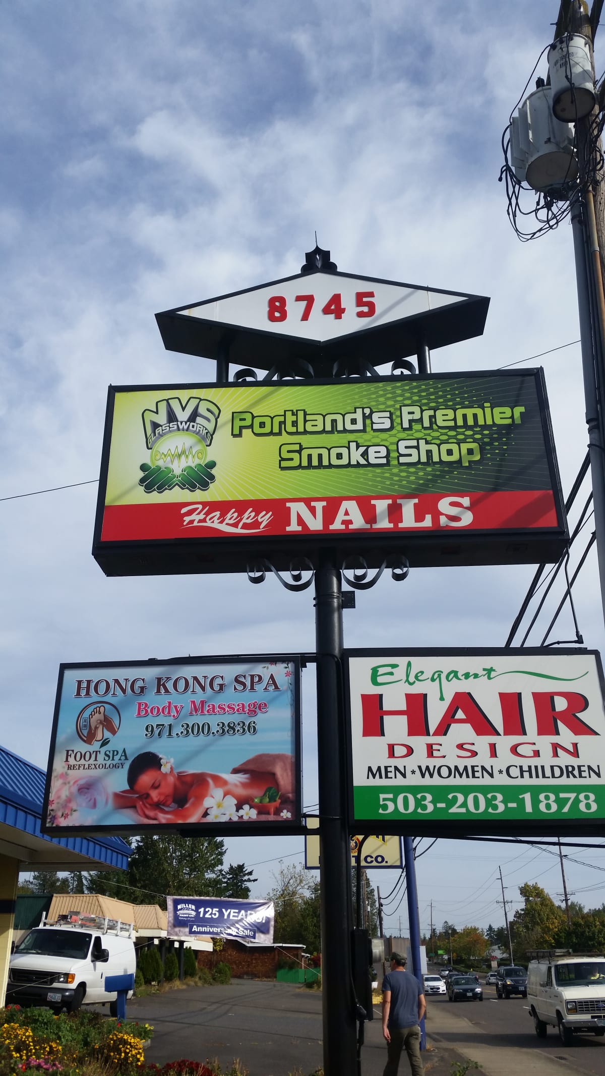 SW PDX Commercial Exterior Signage Paint Coating Gallery Image