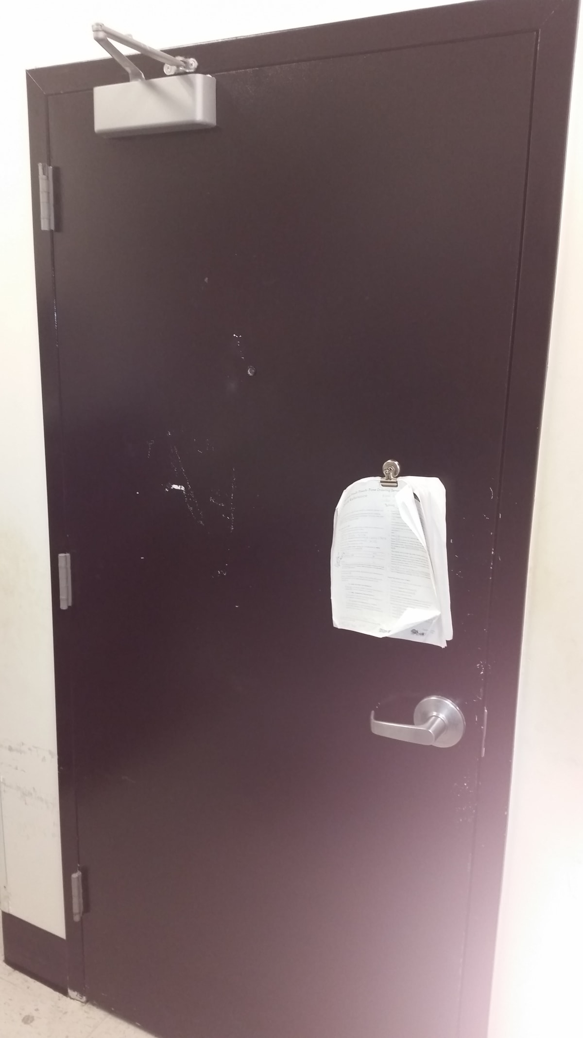 Marshalls Interior Door & Floor Striping Project - After Pics Gallery Image