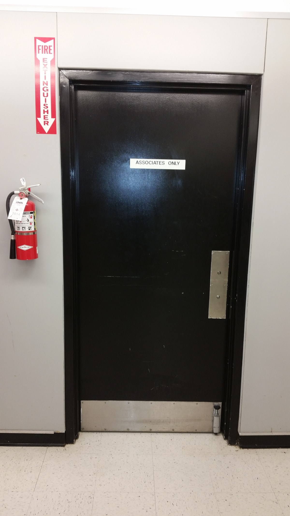 Marshalls Interior Door & Floor Striping Project - After Pics Gallery Image