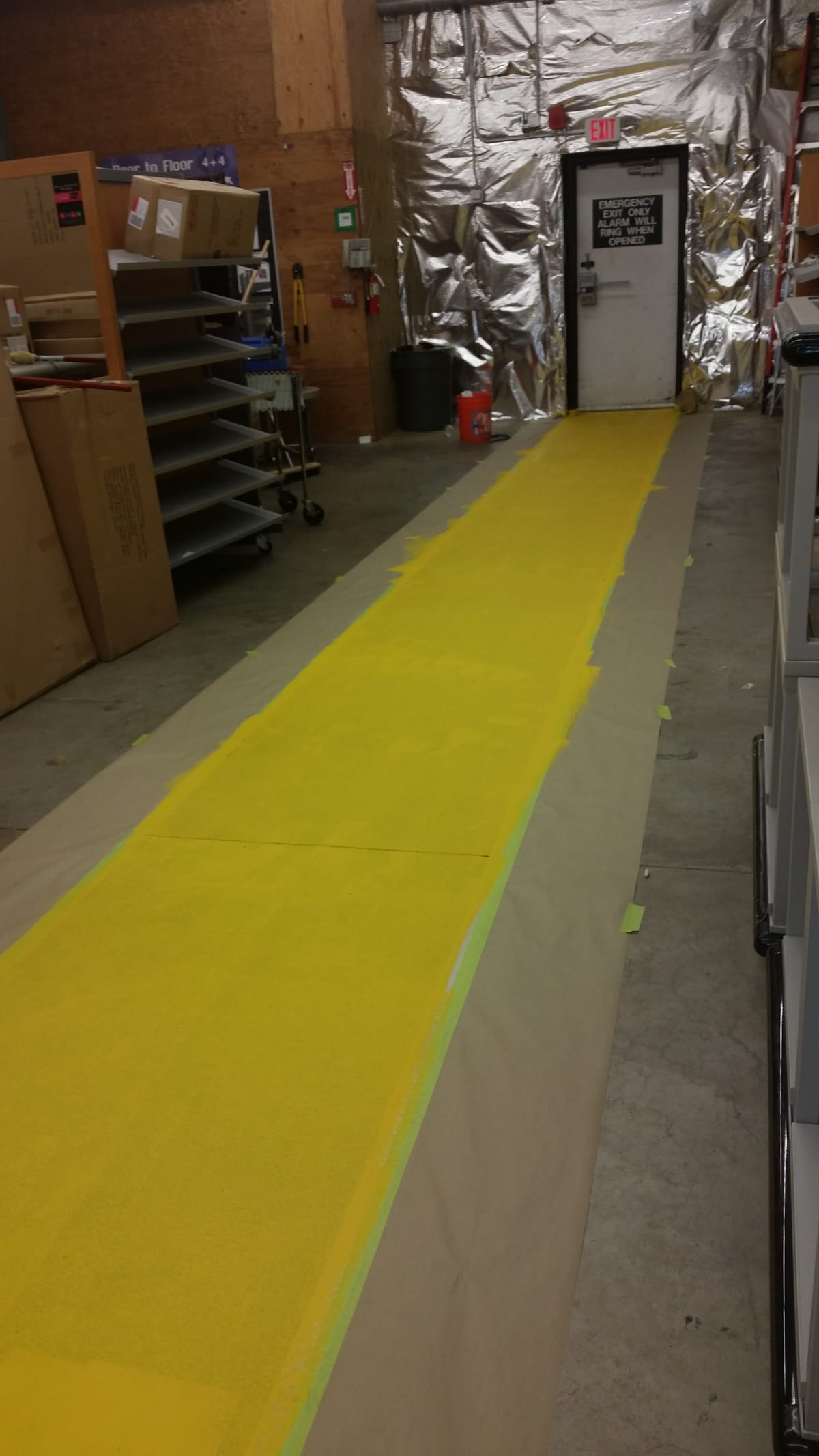 Marshalls Interior Door & Floor Striping Project - After Pics Gallery Image