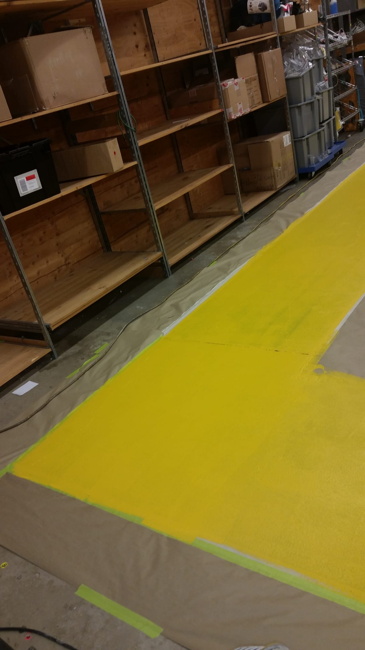 Marshalls Interior Door & Floor Striping Project - After Pics Gallery Image