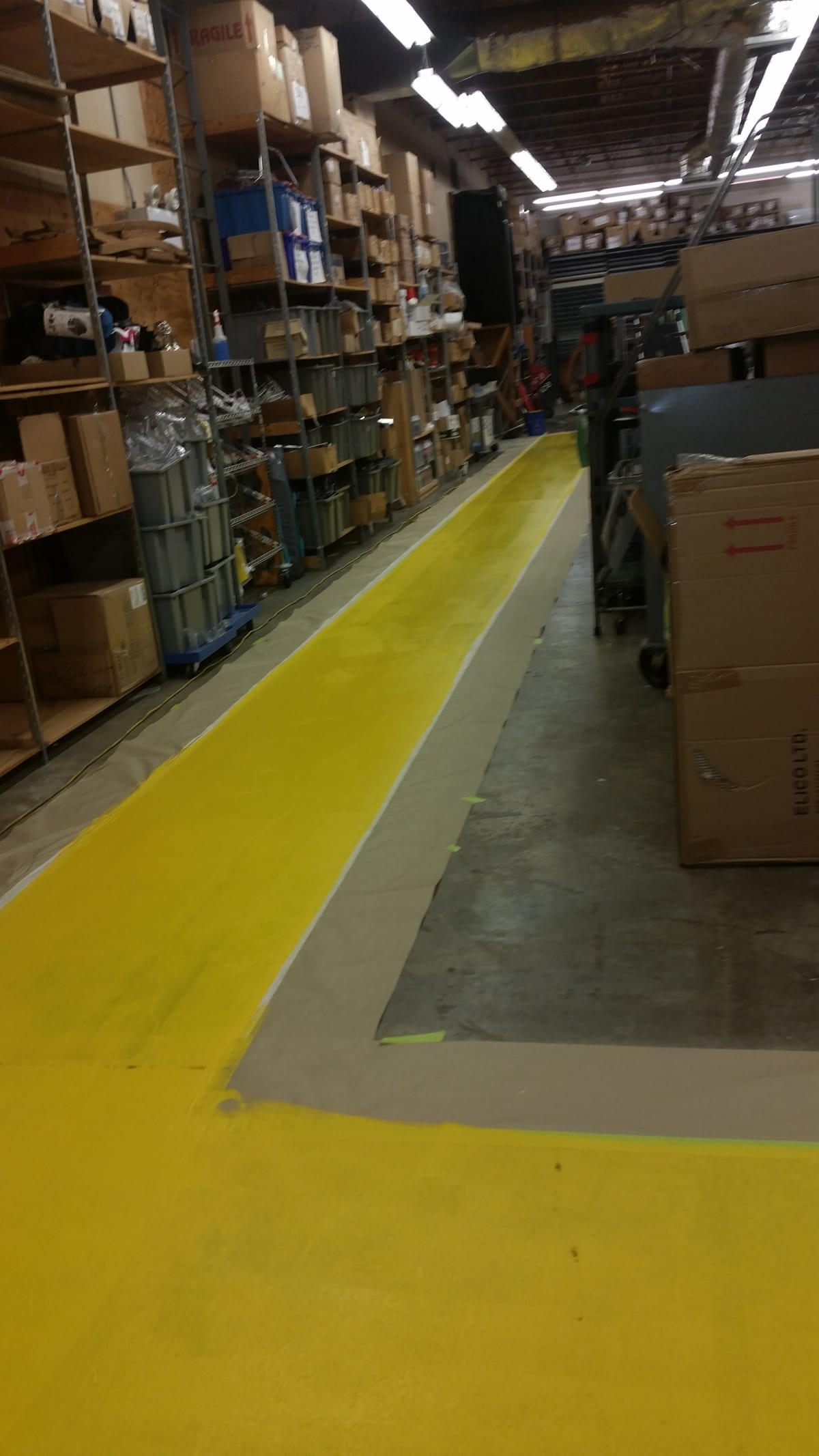 Marshalls Interior Door & Floor Striping Project - After Pics Gallery Image