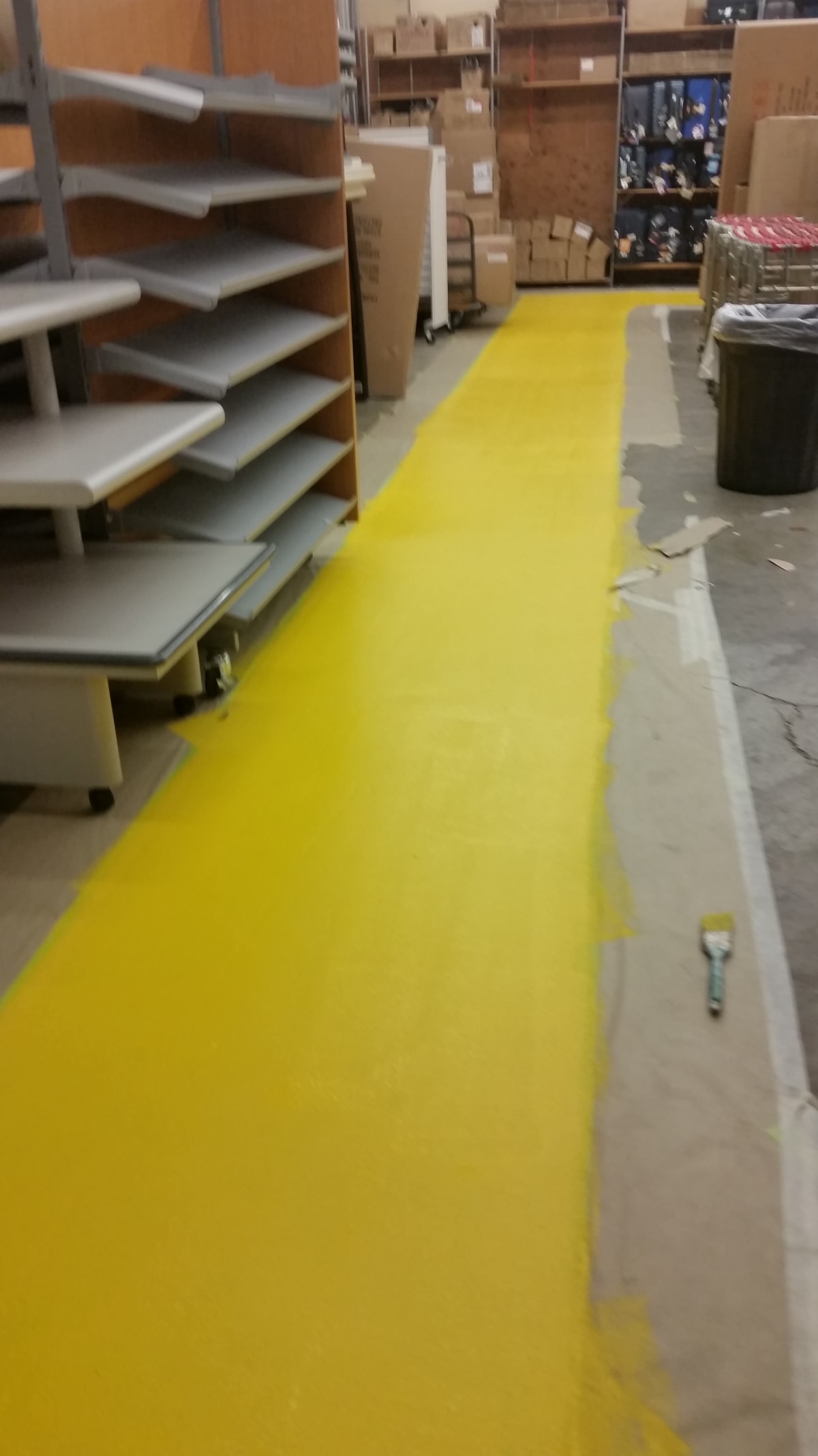 Marshalls Interior Door & Floor Striping Project - After Pics Gallery Image