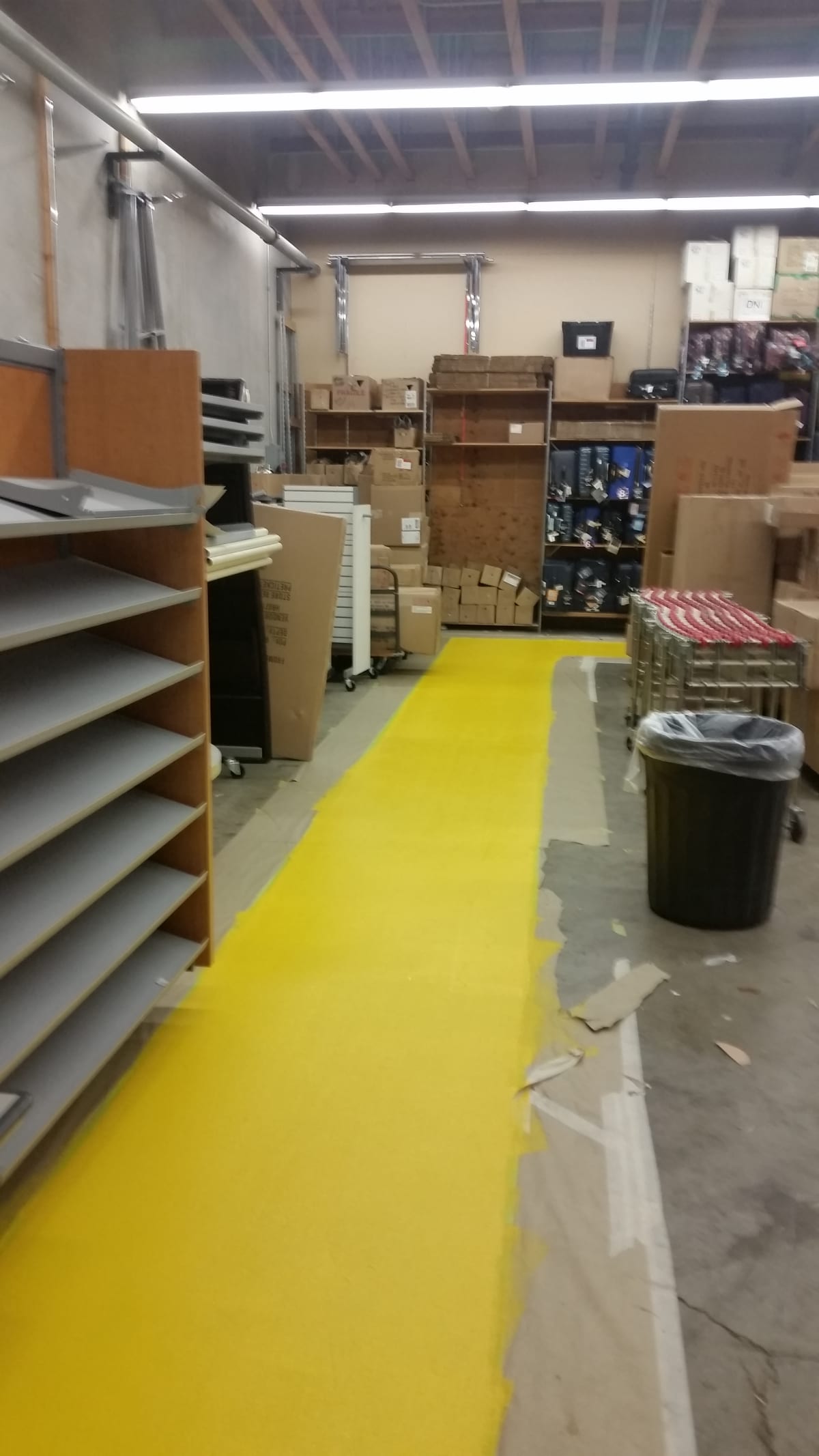 Marshalls Interior Door & Floor Striping Project - After Pics Gallery Image