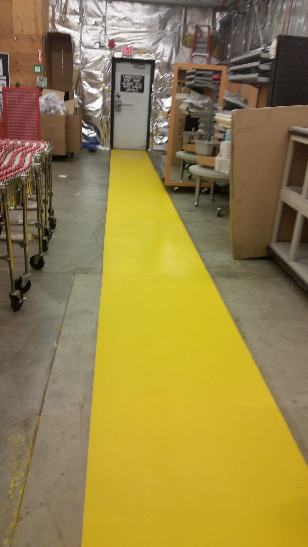 Marshalls Interior Door & Floor Striping Project - After Pics Gallery Image