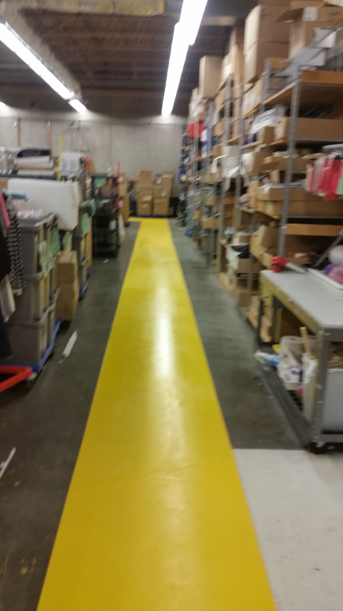 Marshalls Interior Door & Floor Striping Project - After Pics Gallery Image