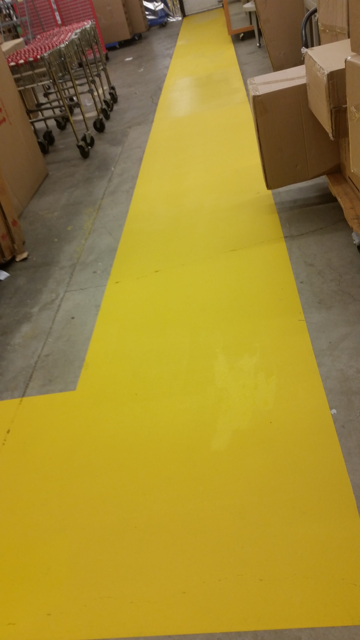 Marshalls Interior Door & Floor Striping Project - After Pics Gallery Image