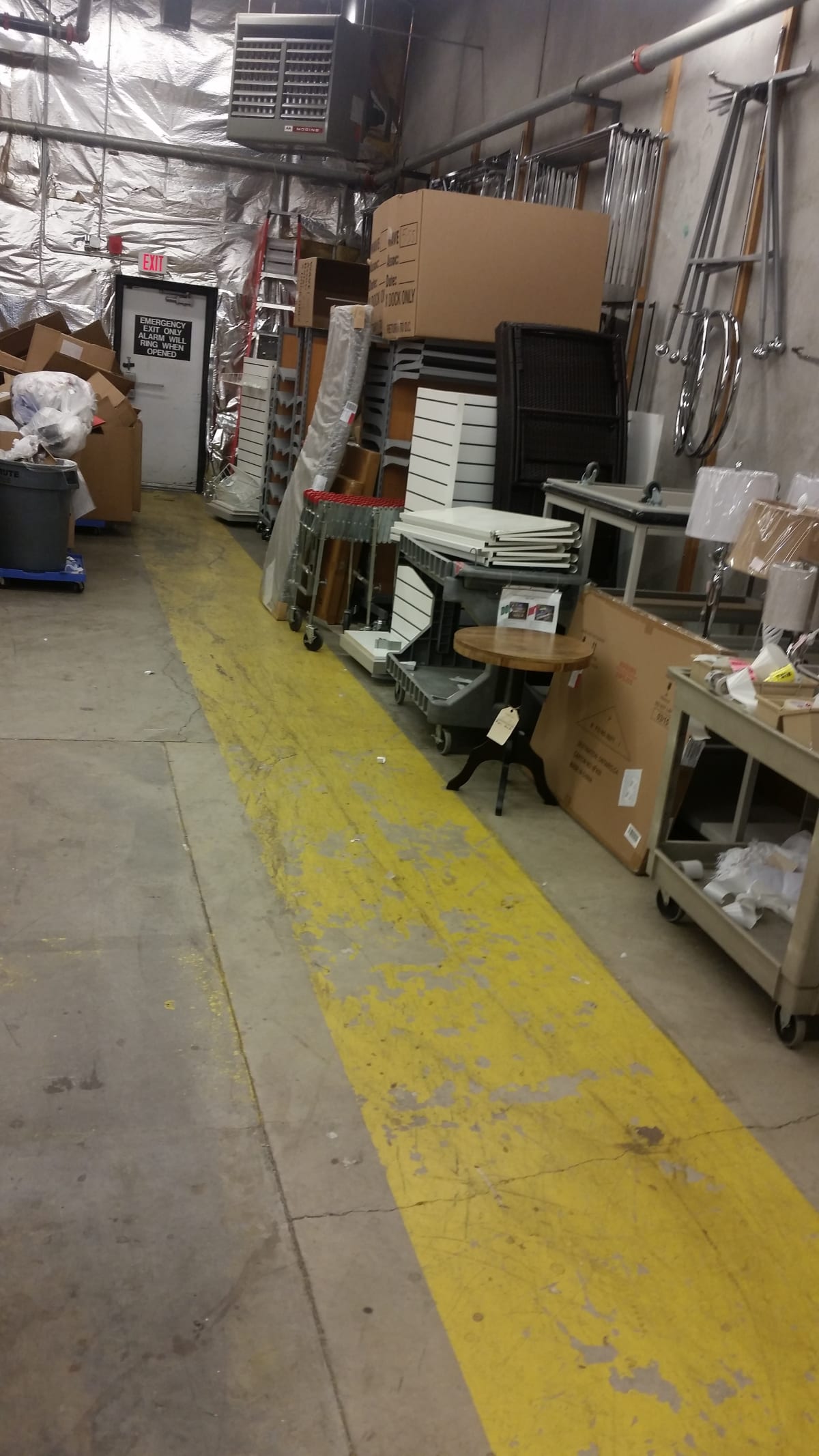 Marshalls Interior Door & Floor Striping Project - before pics Gallery Image