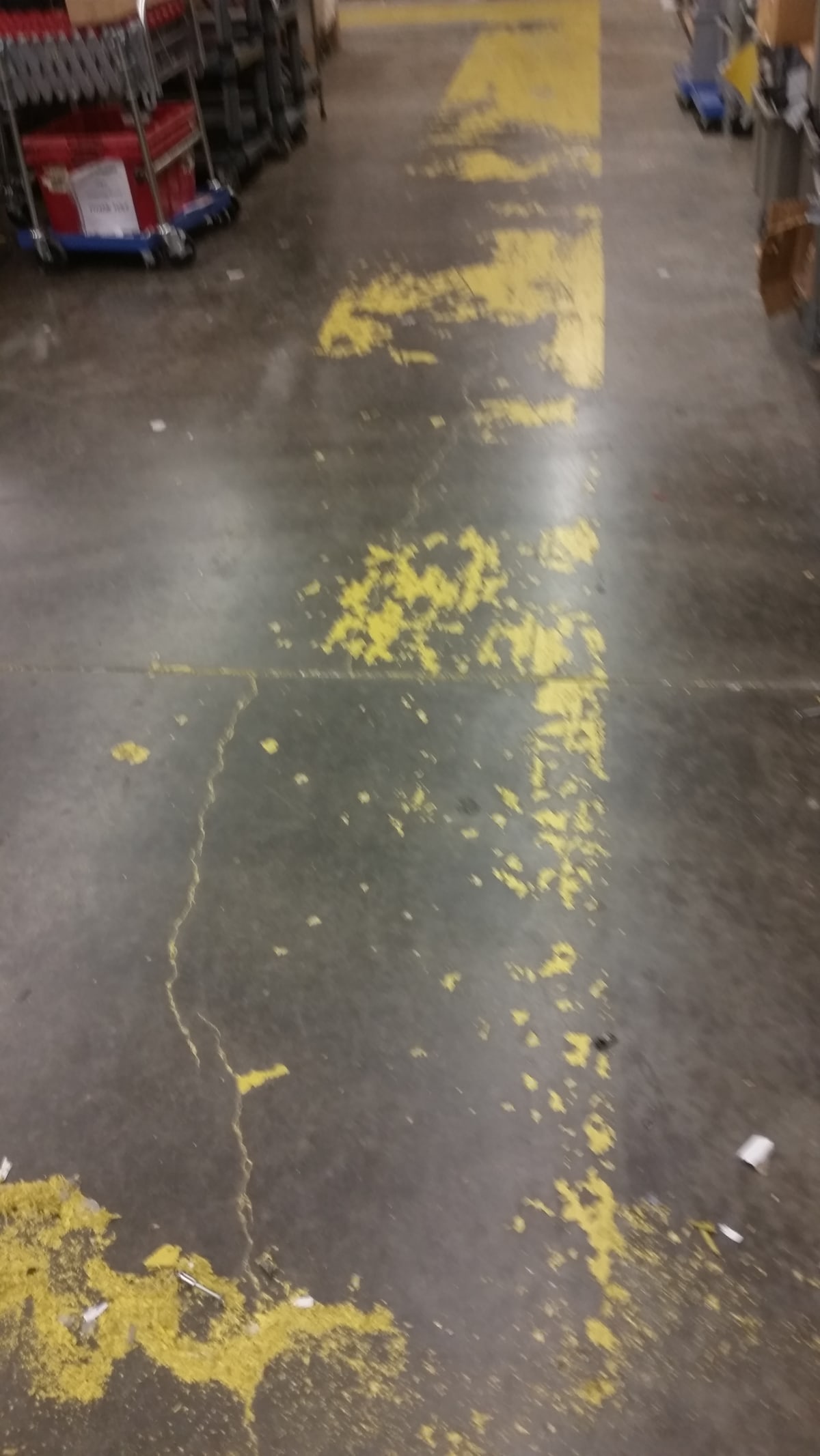 Marshalls Interior Door & Floor Striping Project - before pics Gallery Image