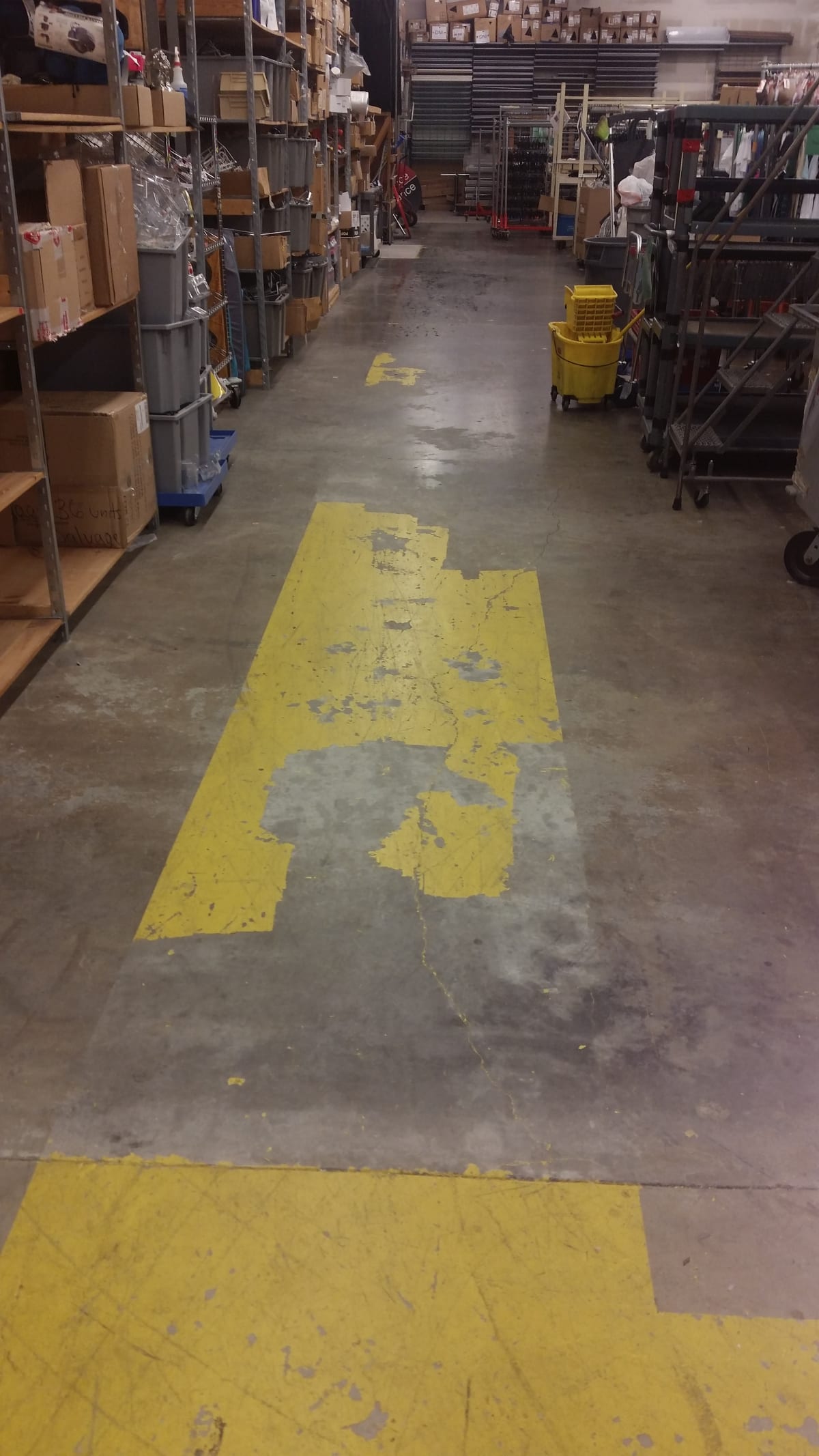 Marshalls Interior Door & Floor Striping Project - before pics Gallery Image