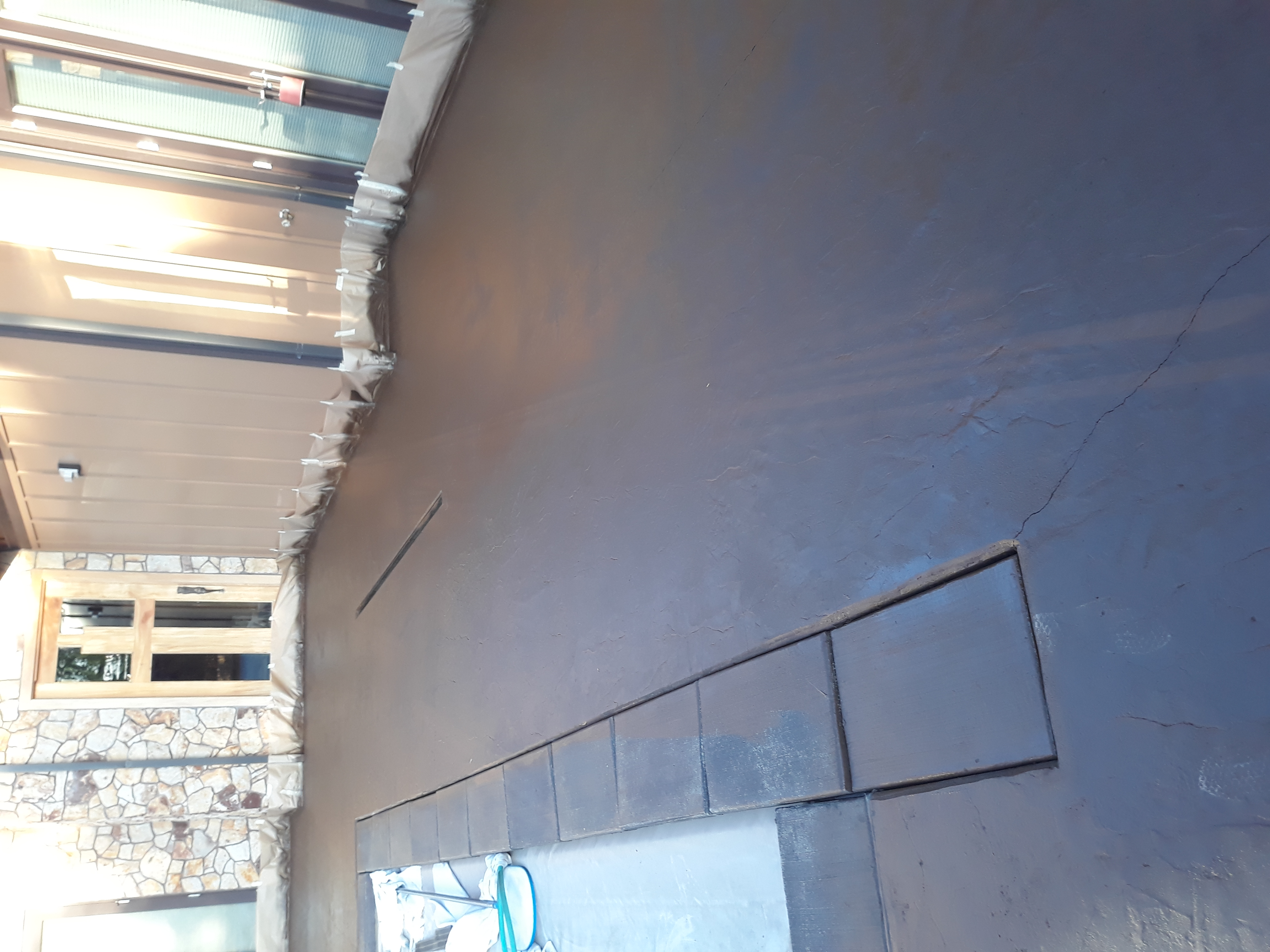 Exterior Concrete  Pool Repaint