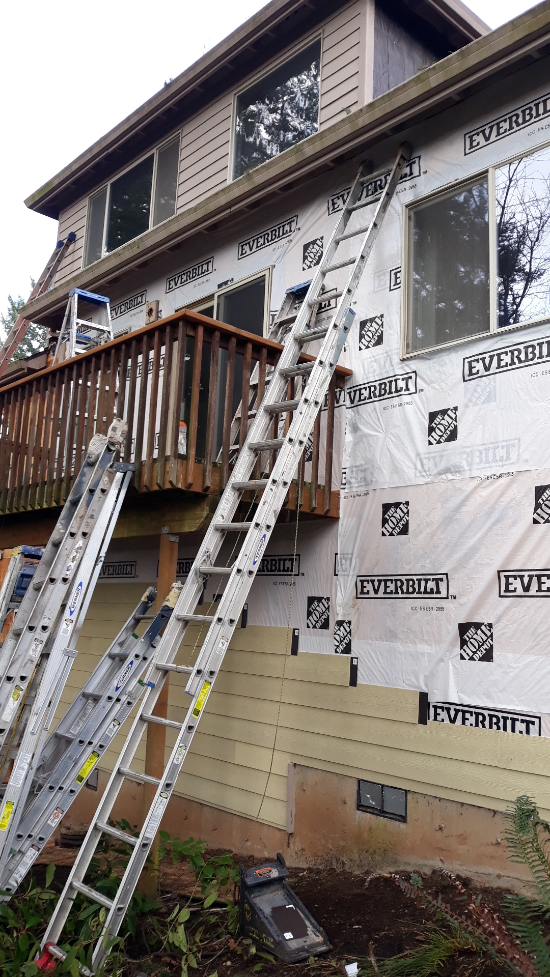 Happy Valley Exterior Hardie Siding Install