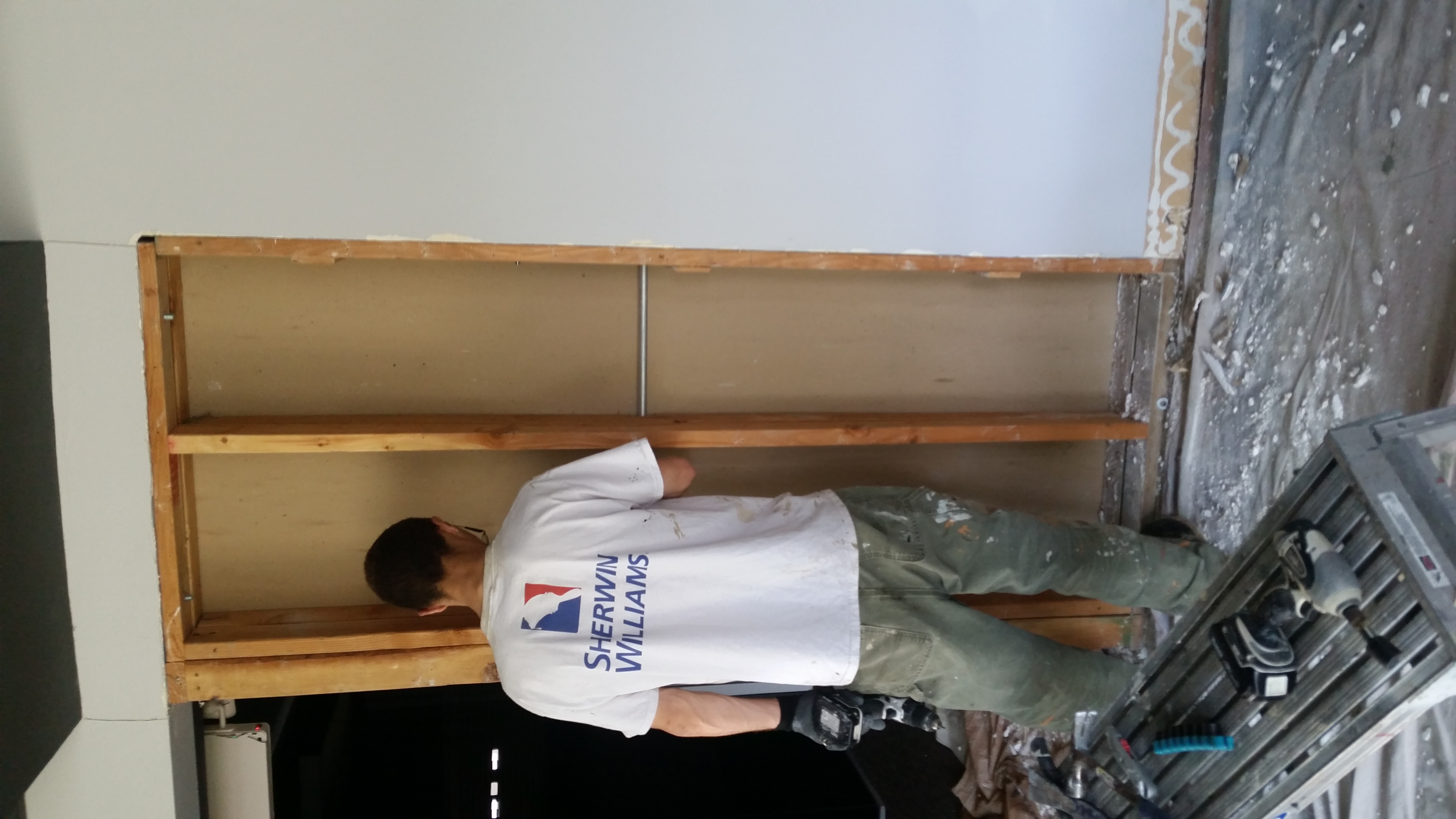 KEEN Mobility SE Portland Interior Commercia Project, Garage Door Demo, Framing, Rock, Paint Coatings