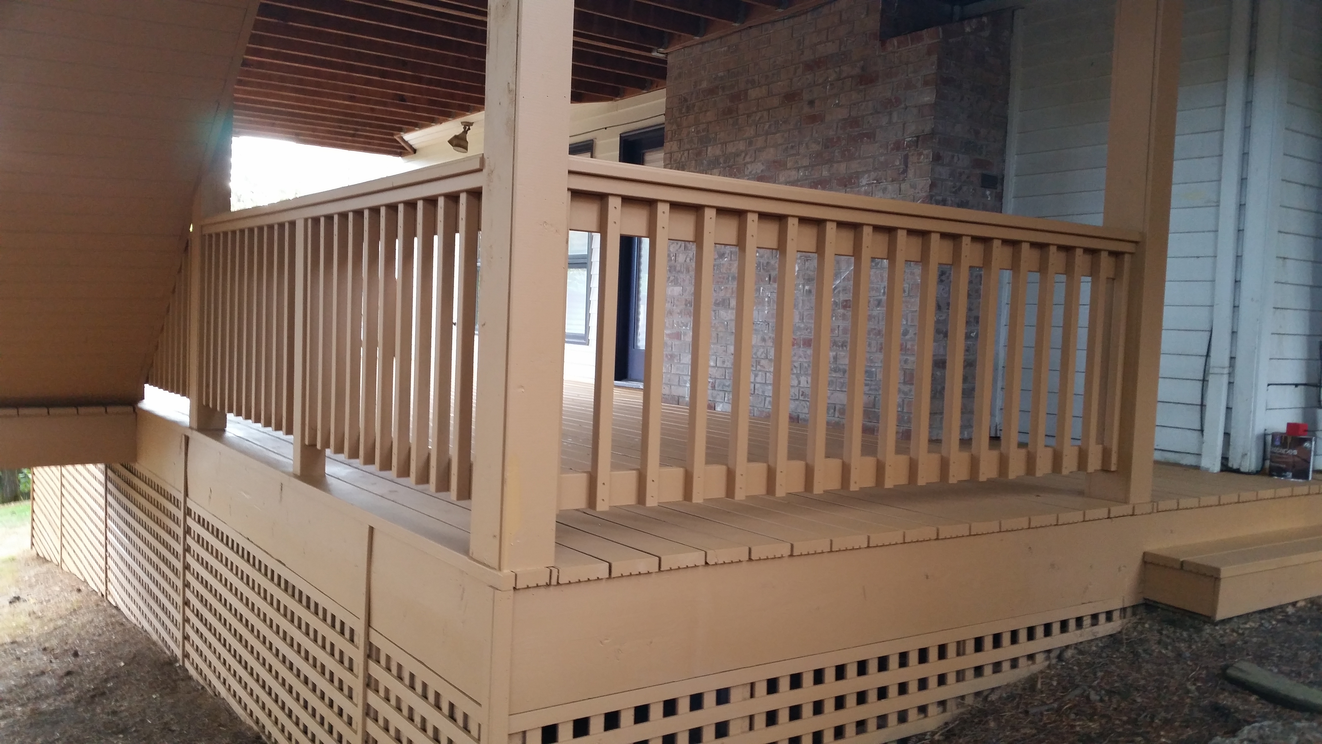 Lake Oswego Exterior Deck Repaint