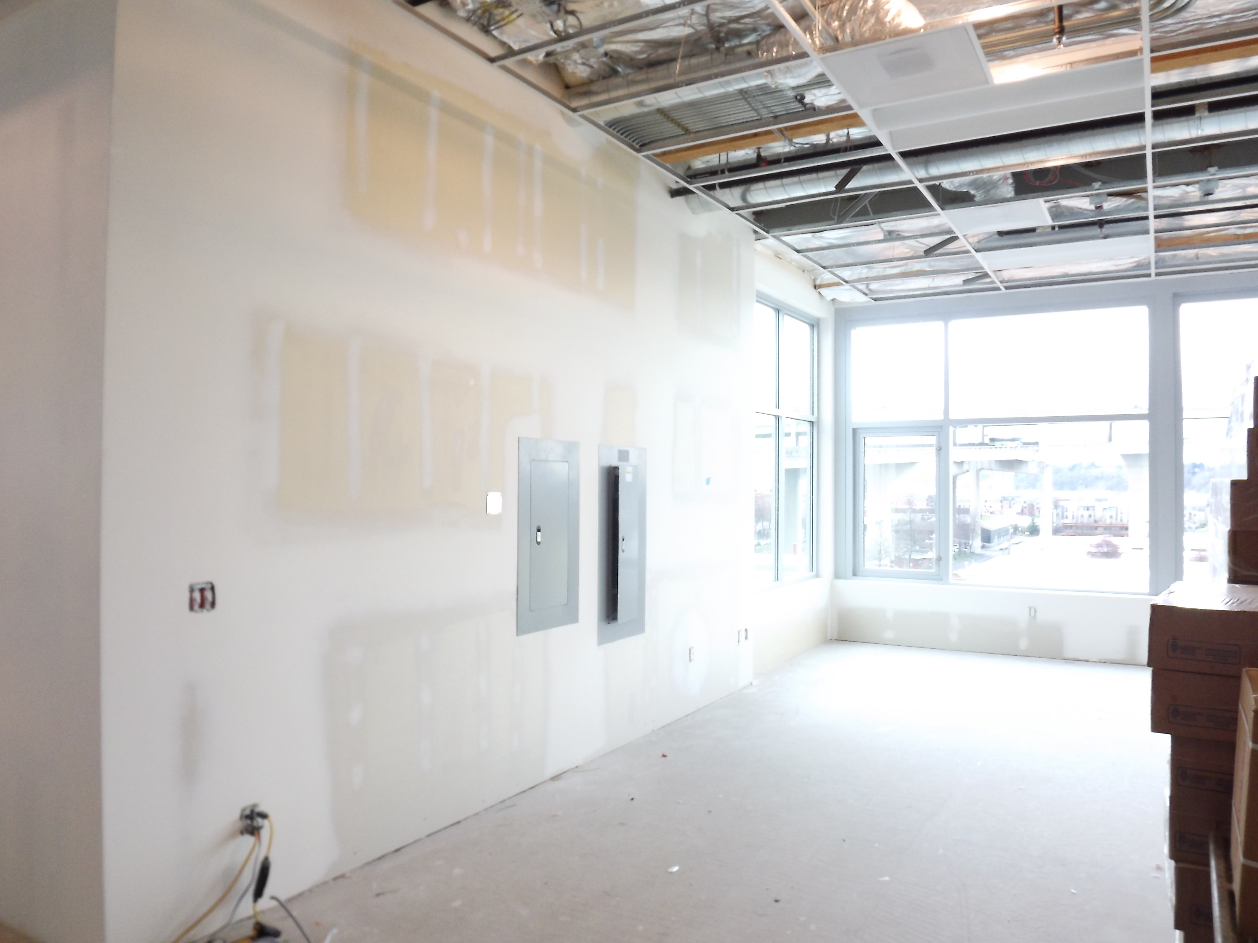 AIR 1 Science Building Interior Commercial Repaint Downtown PDX