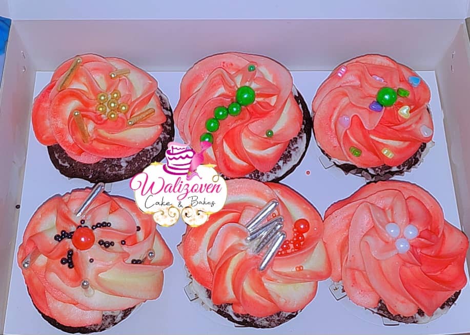 Rose Buttercream Cupcakes