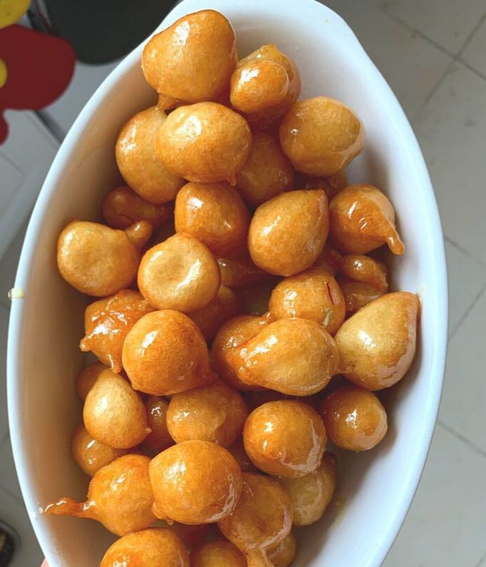 Honey Loukoumades Bowl