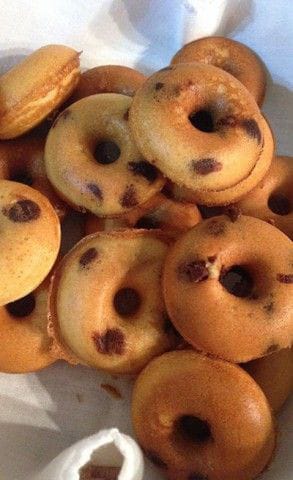 Choc-Chip Mini Donuts
