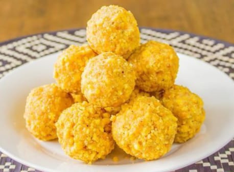 Carrot Coconut Laddu