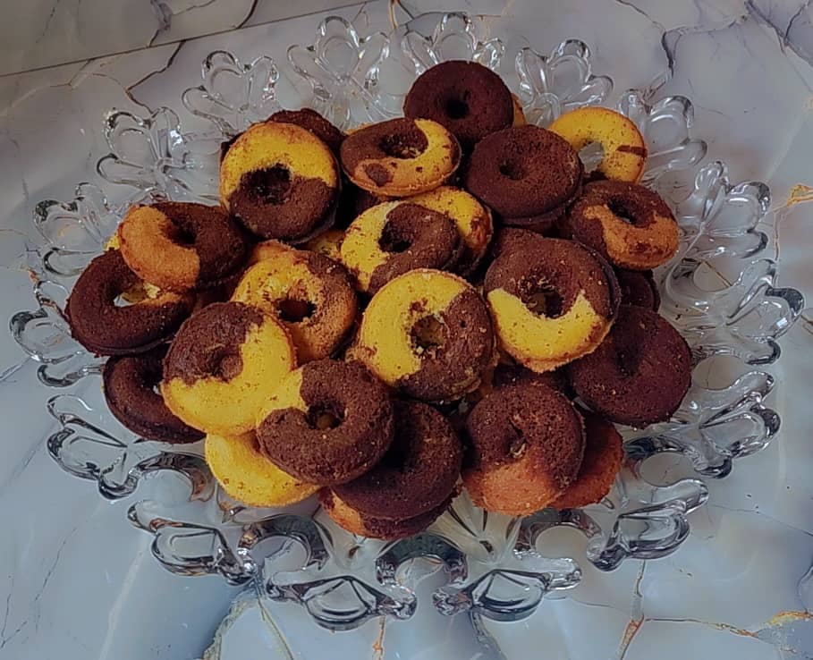 Marble Mini Donuts