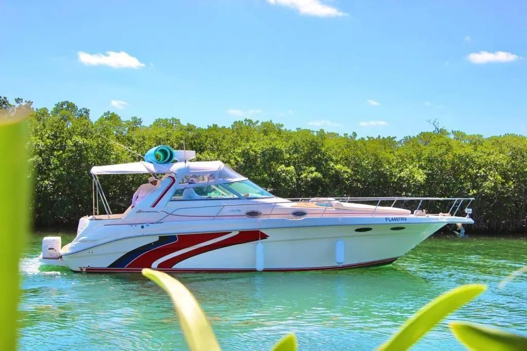 Yacht Lazy Dayz available for rental in Cancún 8